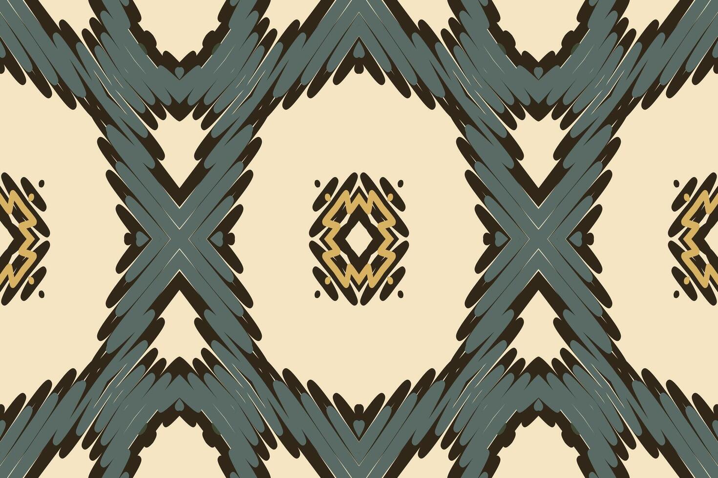 Kurta Pattern Seamless Native American, Motif embroidery, Ikat embroidery Design for Print tapestry floral kimono repeat pattern lacing spanish motif vector