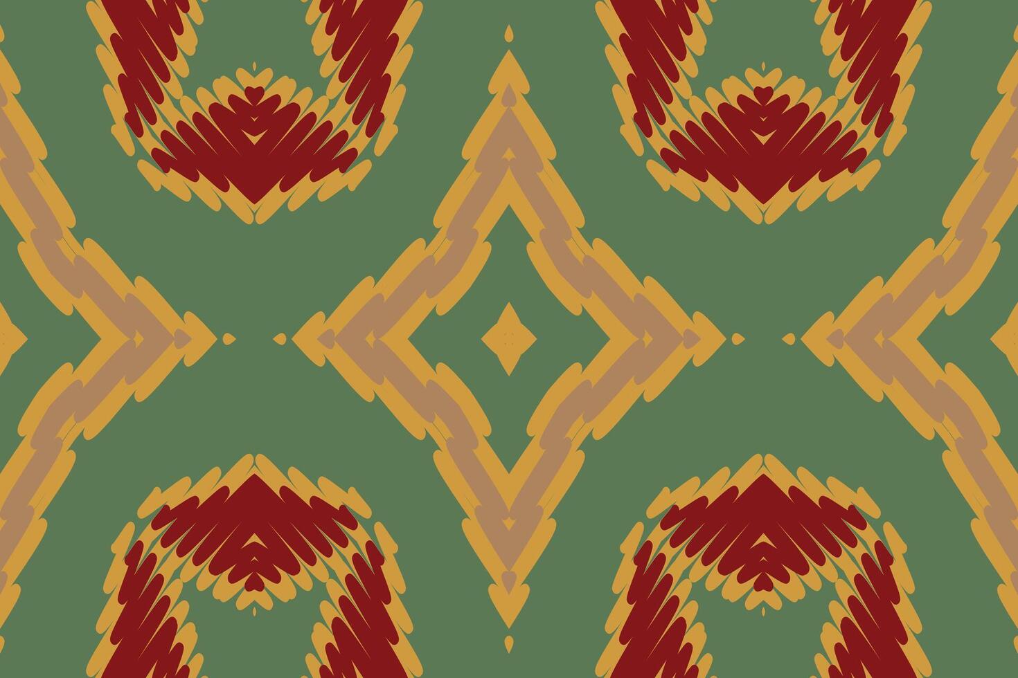Anarkali frock design Seamless Scandinavian pattern Motif embroidery, Ikat embroidery Design for Print indonesian batik motif embroidery native american kurta mughal design vector