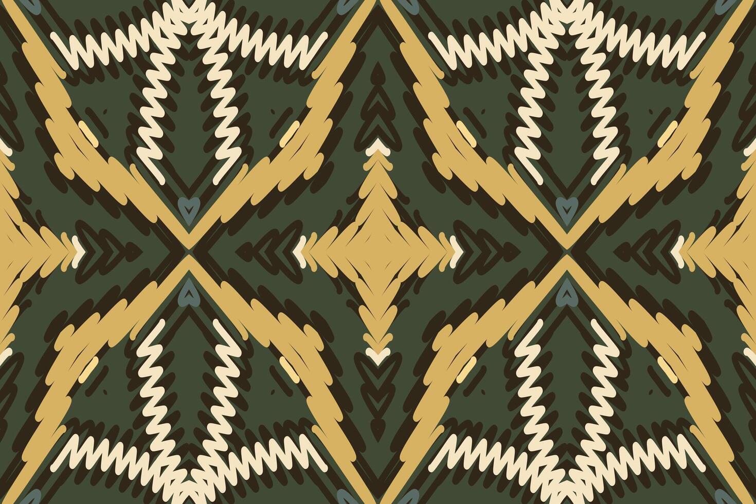Kurta Pattern Seamless Bandana print silk Motif embroidery, Ikat embroidery Design for Print tapestry floral kimono repeat pattern lacing spanish motif vector