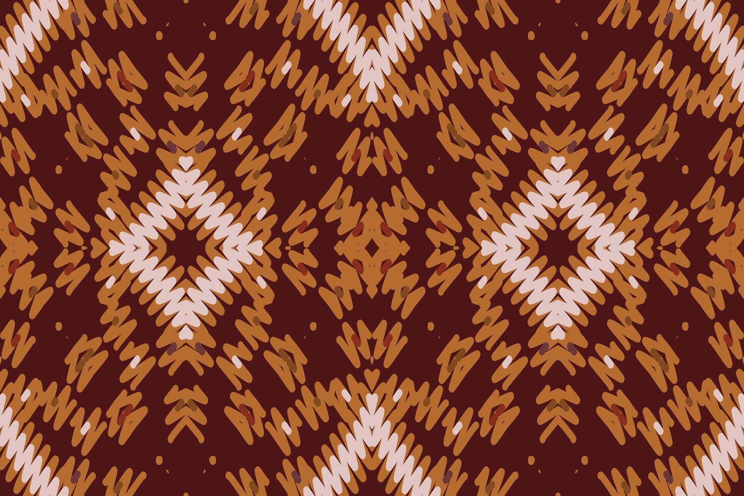 Kurta Pattern Seamless Australian aboriginal pattern Motif embroidery, Ikat embroidery Design for Print egyptian pattern tibetan mandala bandanna vector