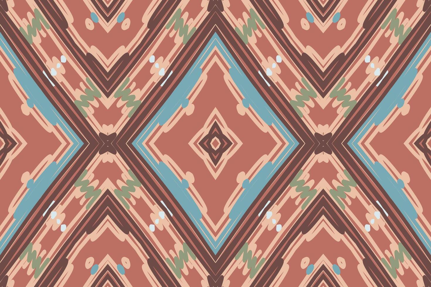Kurta Pattern Seamless Mughal architecture Motif embroidery, Ikat embroidery Design for Print jacquard slavic pattern folklore pattern kente arabesque vector
