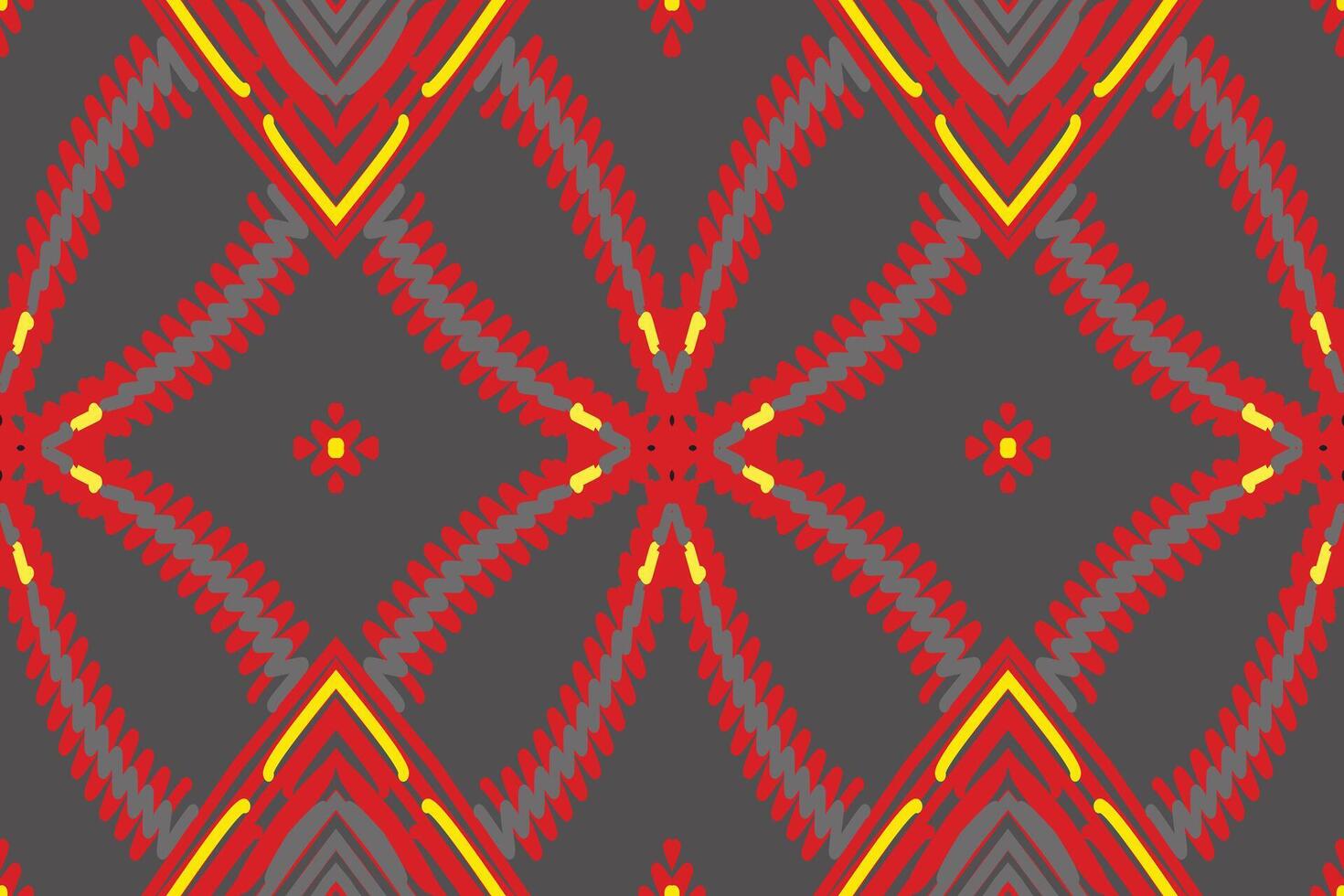 Kurta Pattern Seamless Scandinavian pattern Motif embroidery, Ikat embroidery Design for Print vyshyvanka placemat quilt sarong sarong beach kurtis Indian motifs vector