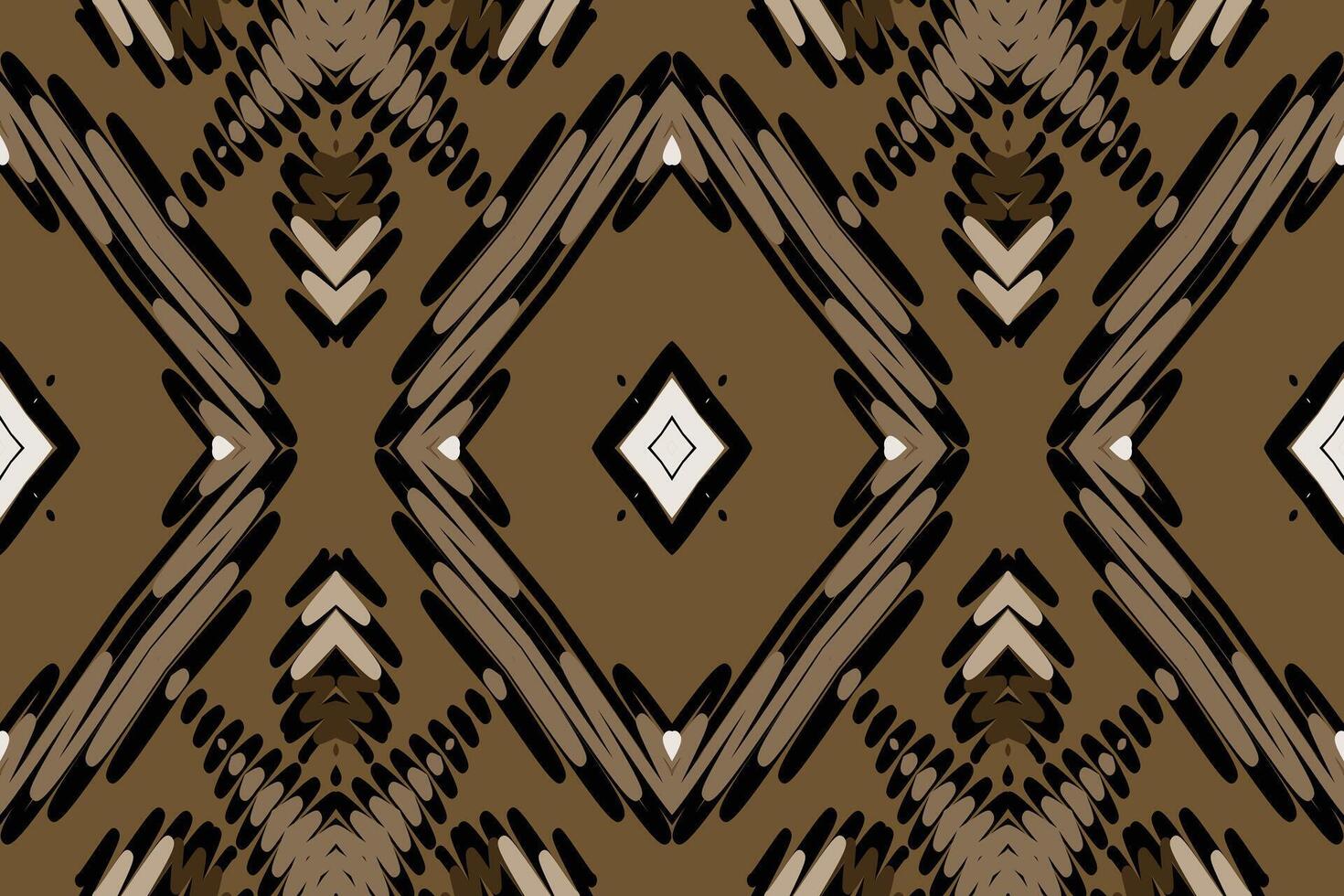 Kurta Pattern Seamless Mughal architecture Motif embroidery, Ikat embroidery Design for Print border embroidery ancient egypt vector