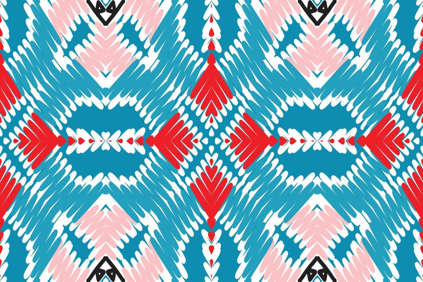 Kurta Pattern Seamless Mughal architecture Motif embroidery, Ikat embroidery Design for Print indigenous art aboriginal art pattern floral kurti mughal border vector