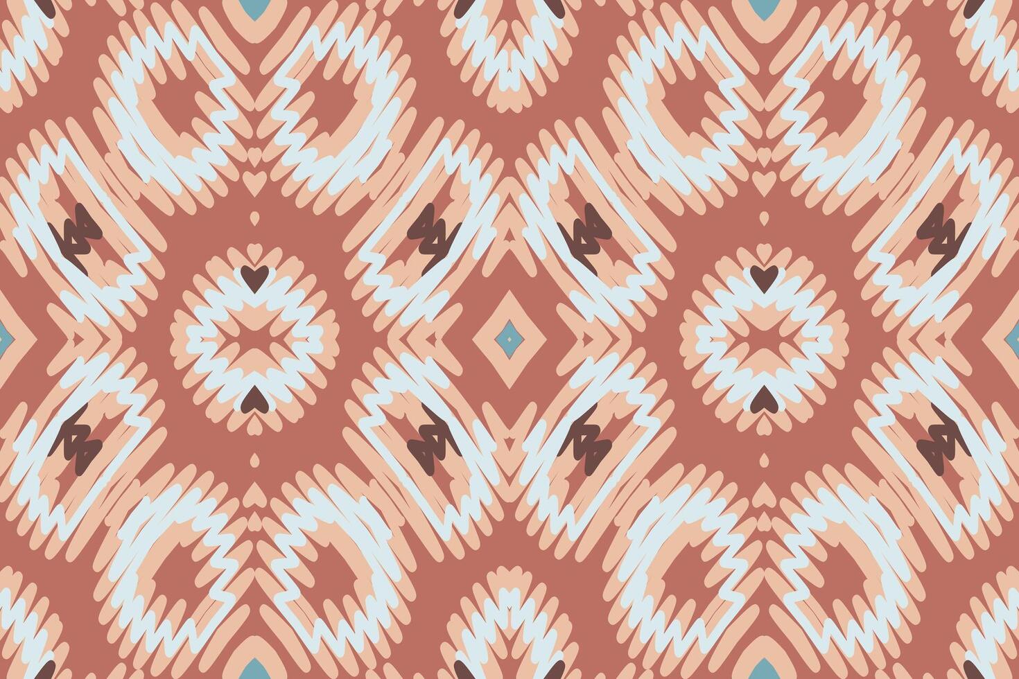Kurta Pattern Seamless Mughal architecture Motif embroidery, Ikat embroidery Design for Print scandinavian pattern saree ethnic nativity gypsy pattern vector