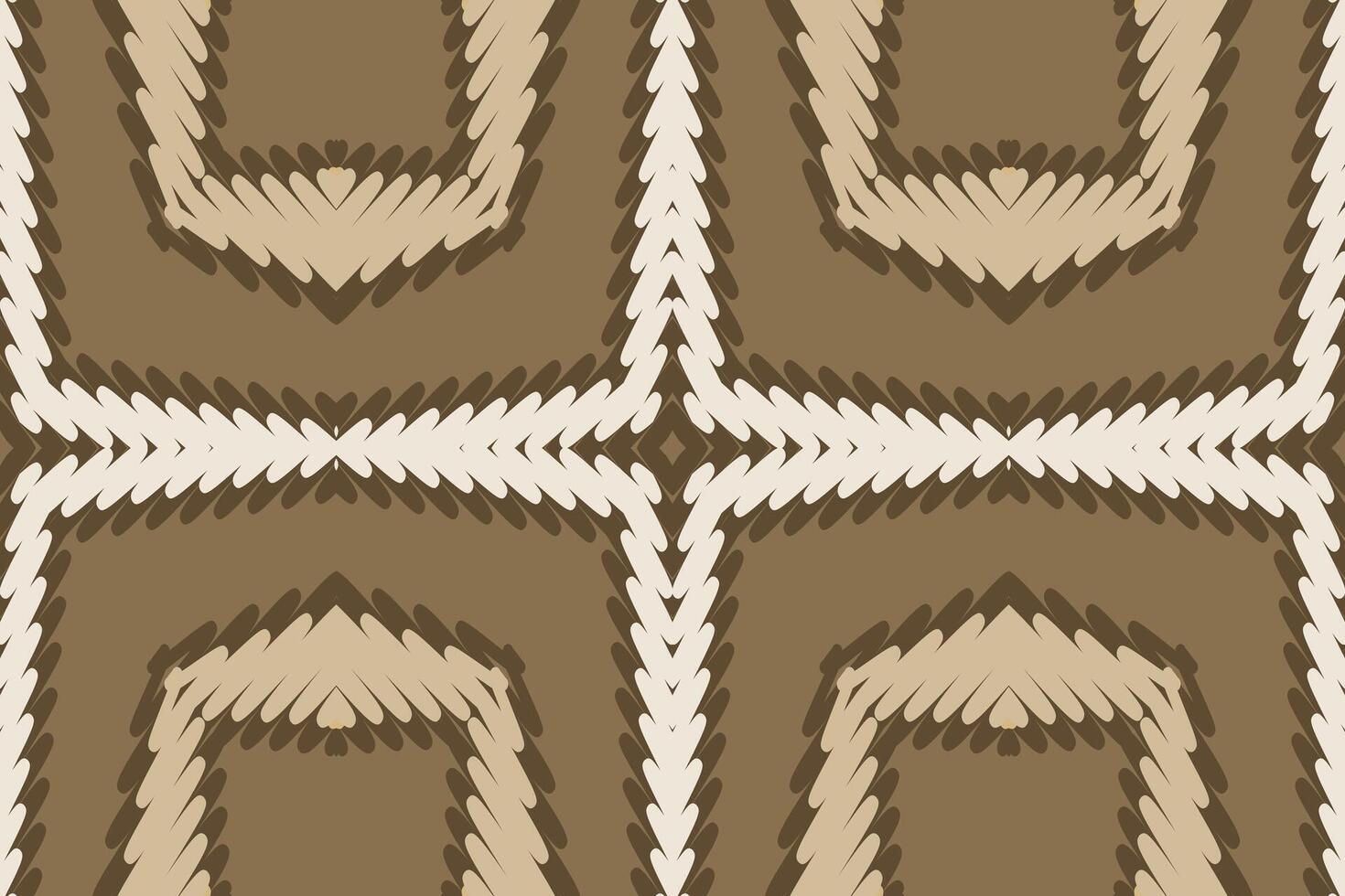 Punjabi Pattern Seamless Bandana print silk Motif embroidery, Ikat embroidery Design for Print border embroidery ancient egypt vector