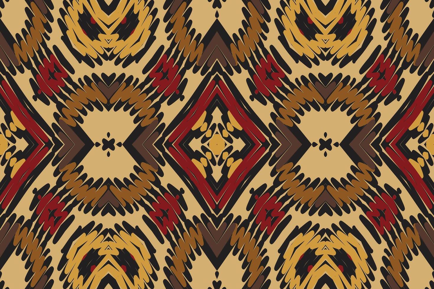 Punjabi Pattern Seamless Australian aboriginal pattern Motif embroidery, Ikat embroidery Design for Print indigenous art aboriginal art pattern floral kurti mughal border vector
