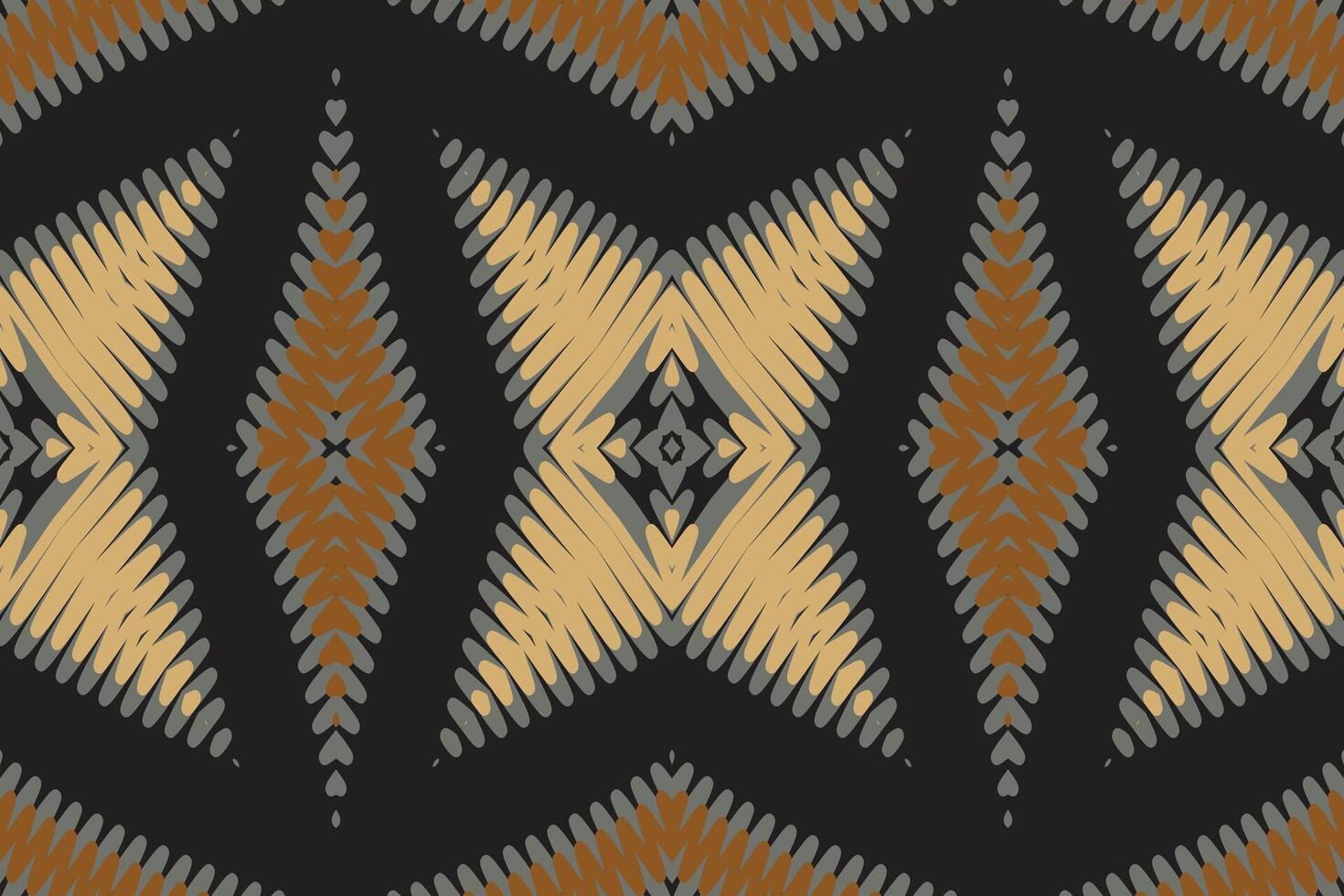 Punjabi Pattern Seamless Bandana print silk Motif embroidery, Ikat embroidery Design for Print indigenous art aboriginal art pattern floral kurti mughal border vector
