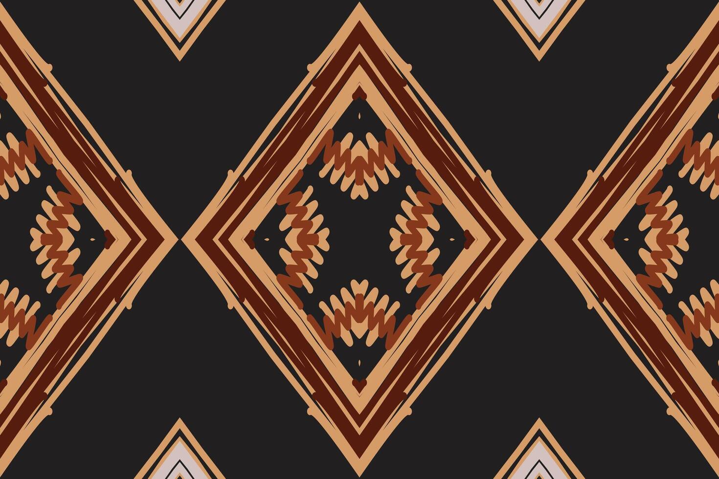 Punjabi Pattern Seamless Mughal architecture Motif embroidery, Ikat embroidery Design for Print pattern vintage flower folk navajo patchwork pattern vector