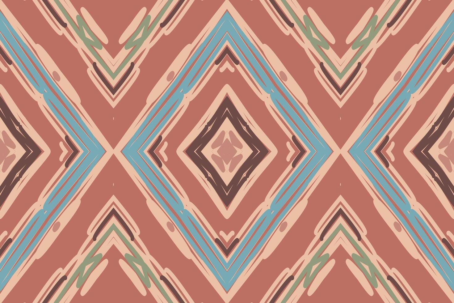 Punjabi Pattern Seamless Mughal architecture Motif embroidery, Ikat embroidery Design for Print egyptian hieroglyphs tibetan geo pattern vector