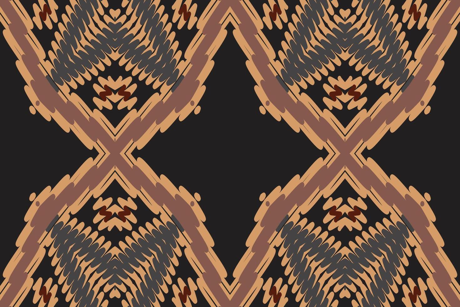 Punjabi Pattern Seamless Mughal architecture Motif embroidery, Ikat embroidery Design for Print scandinavian pattern saree ethnic nativity gypsy pattern vector