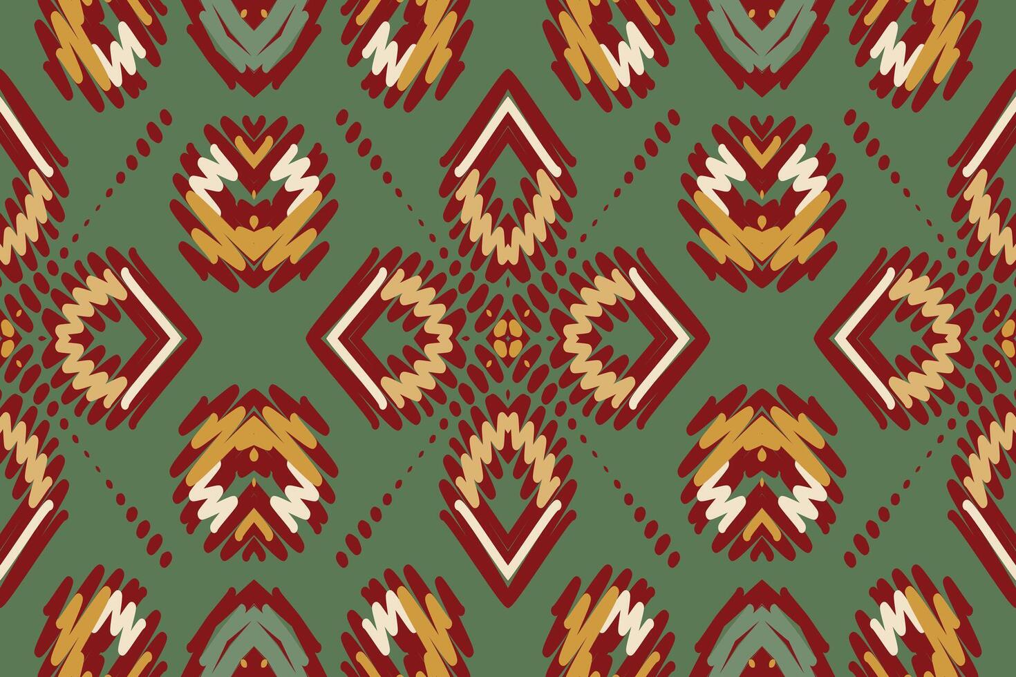 Churidar Pattern Seamless Bandana print silk Motif embroidery, Ikat embroidery Design for Print egyptian pattern tibetan mandala bandanna vector