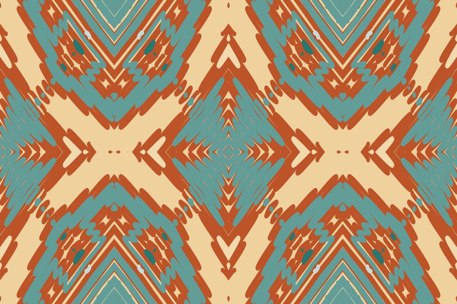 Churidar Pattern Seamless Mughal architecture Motif embroidery, Ikat embroidery Design for Print Texture fabric saree sari carpet. kurta patola saree vector