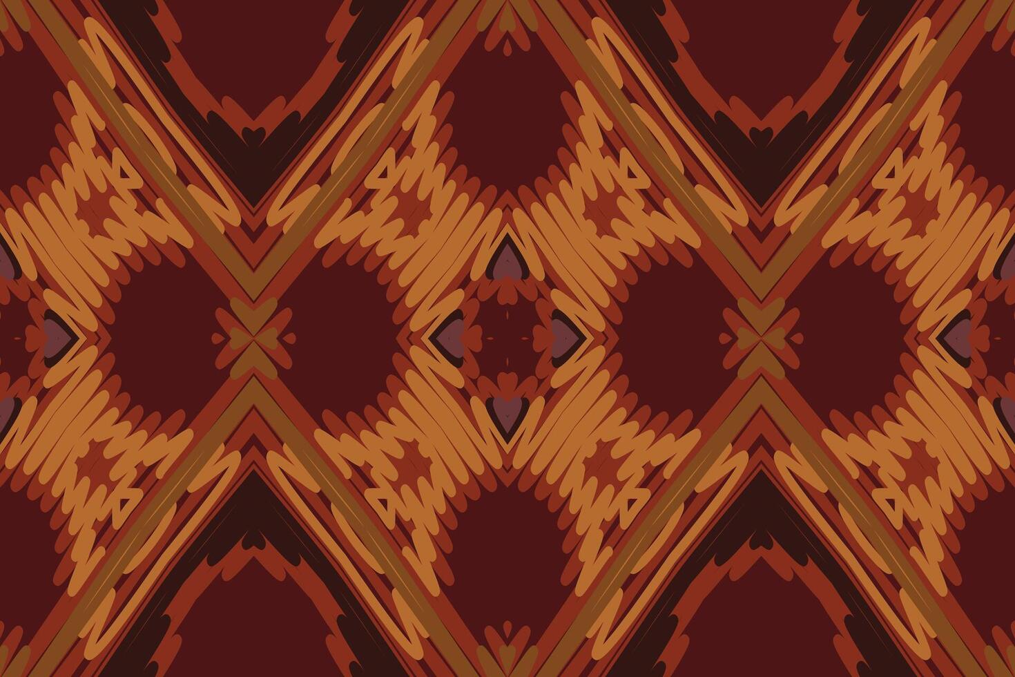 Churidar Pattern Seamless Scandinavian pattern Motif embroidery, Ikat embroidery Design for Print 60s paisley tie dye damascus ornament rugs hipster kurta pajama vector