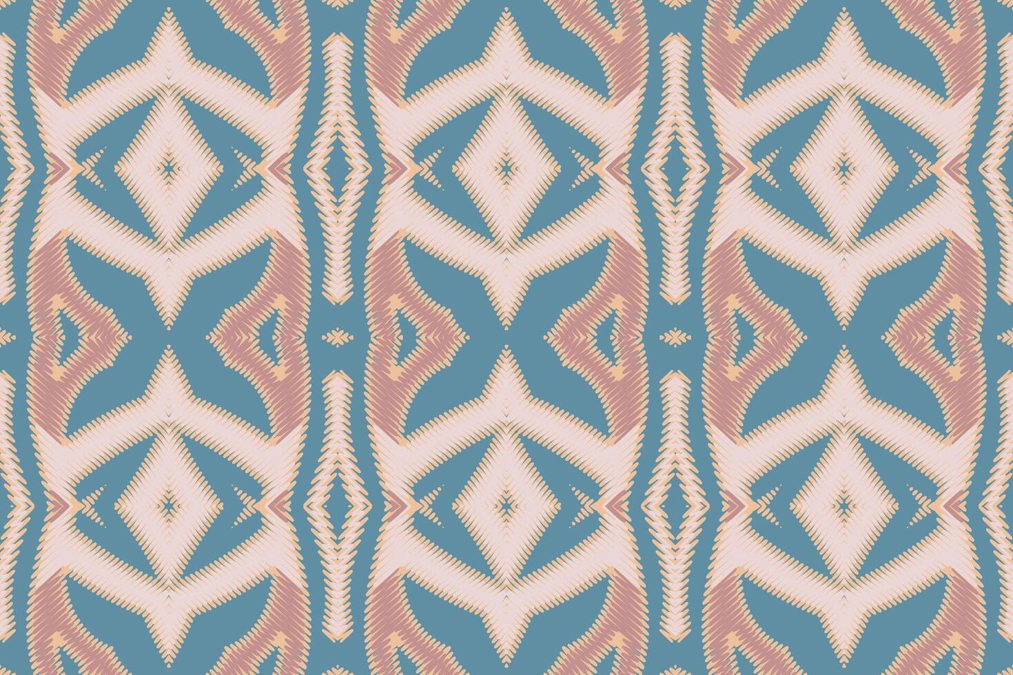 Dhoti Pattern Seamless Native American, Motif embroidery, Ikat embroidery Design for Print tapestry floral kimono repeat pattern lacing spanish motif vector