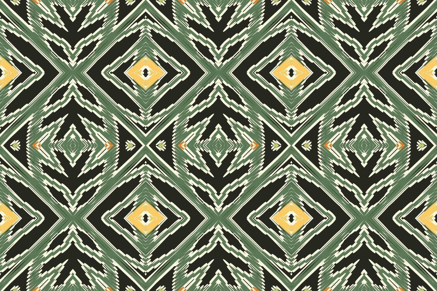Dhoti Pattern Seamless Bandana print silk Motif embroidery, Ikat embroidery Design for Print figure tribal ink on cloth patola sari vector