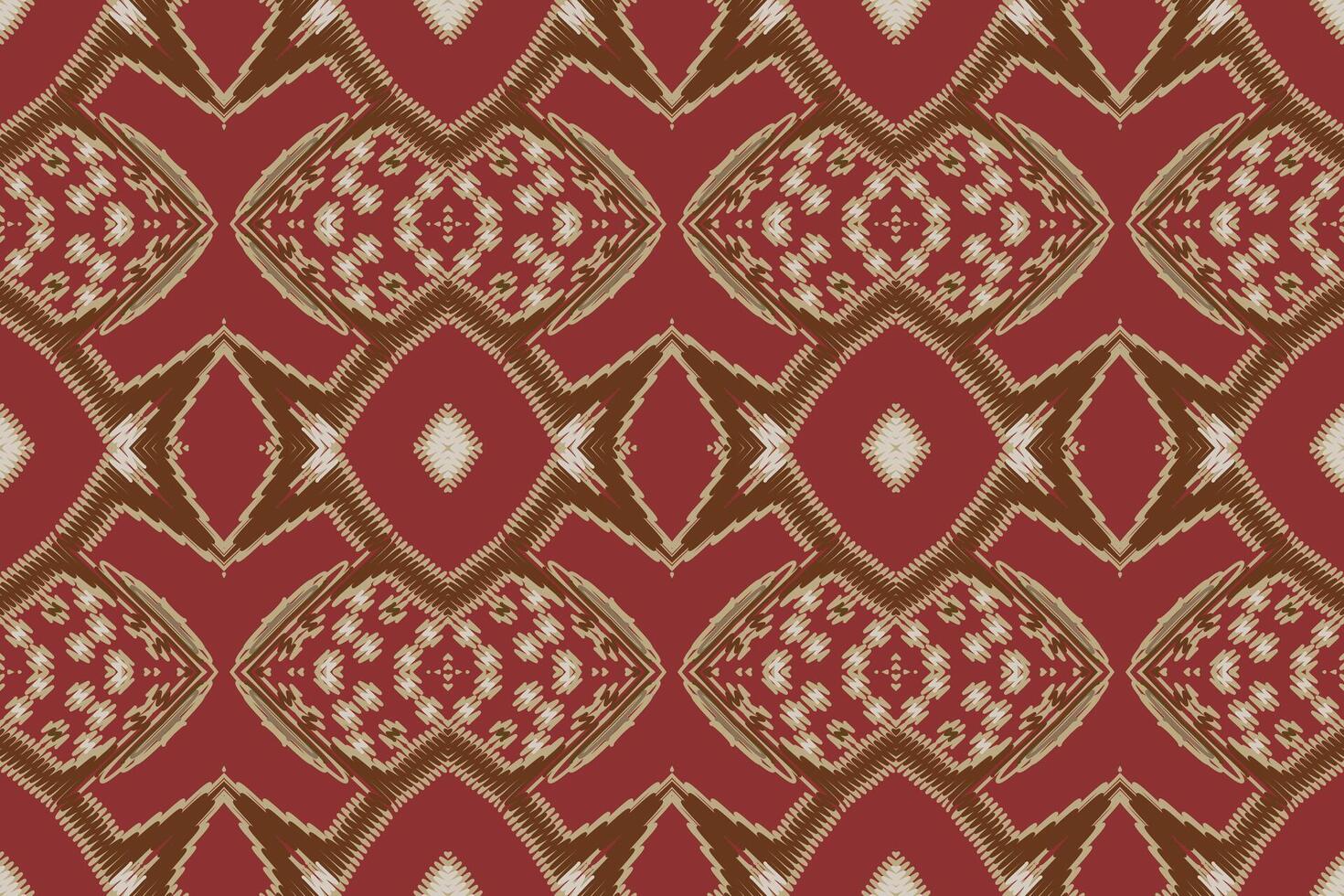 Dhoti Pattern Seamless Bandana print silk Motif embroidery, Ikat embroidery Design for Print kurta pattern mughal motifs tapestry pattern floral repeat vector