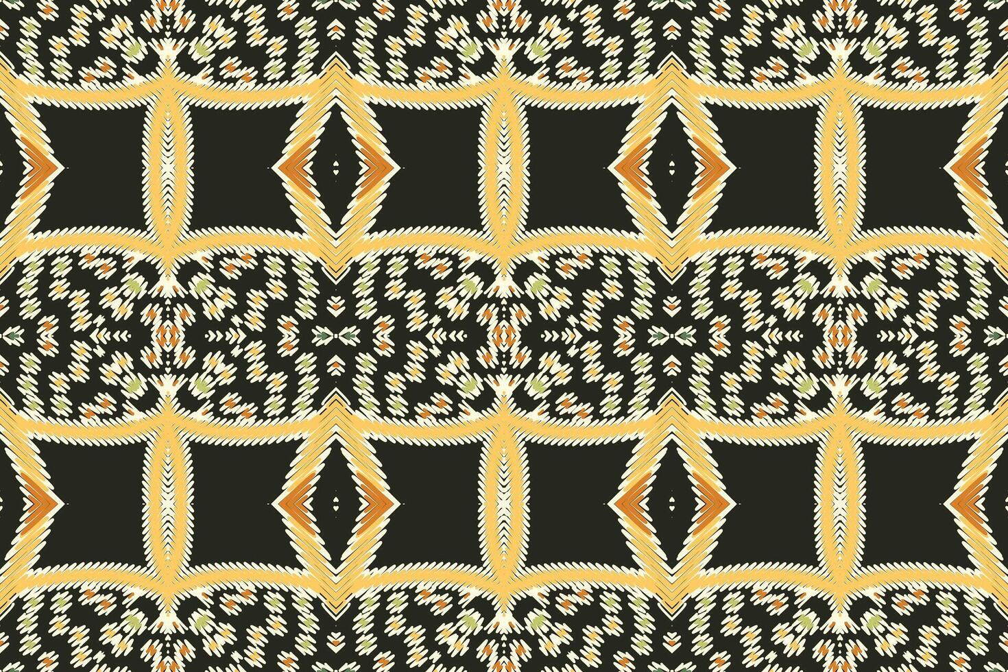 Dhoti Pattern Seamless Bandana print silk Motif embroidery, Ikat embroidery Design for Print egyptian hieroglyphs tibetan geo pattern vector
