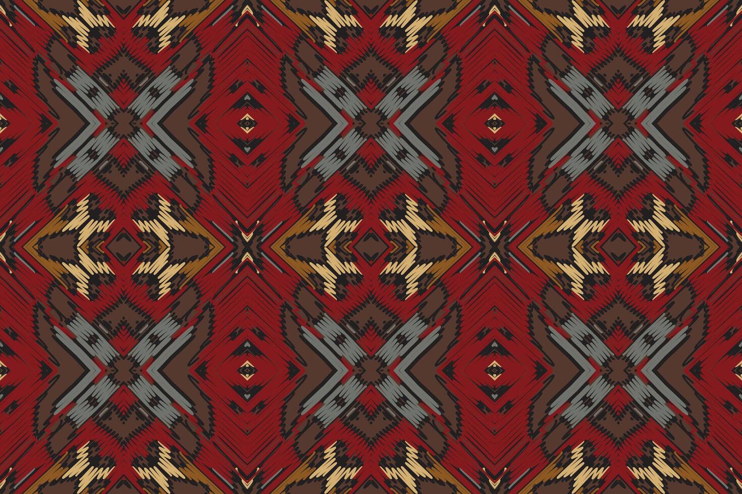 Dhoti Pattern Seamless Mughal architecture Motif embroidery, Ikat embroidery Design for Print 60s paisley tie dye damascus ornament rugs hipster kurta pajama vector