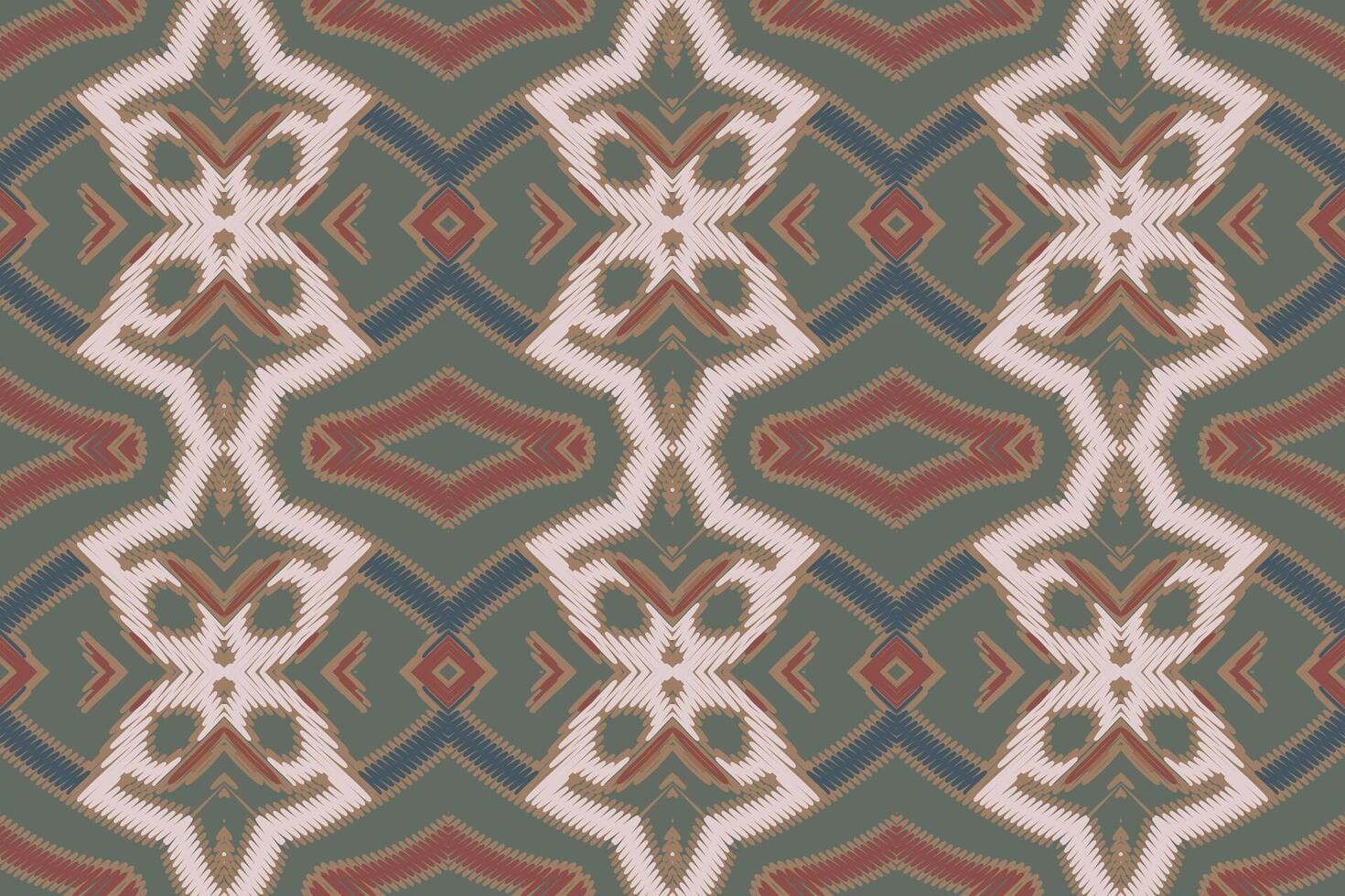 Dhoti Pattern Seamless Australian aboriginal pattern Motif embroidery, Ikat embroidery Design for Print tie dyeing pillowcase sambal puri kurti mughal architecture vector