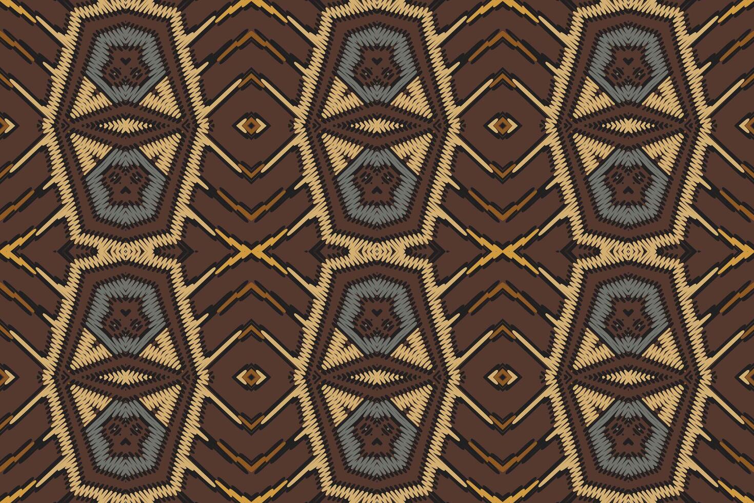 Dhoti Pattern Seamless Australian aboriginal pattern Motif embroidery, Ikat embroidery Design for Print scandinavian pattern saree ethnic nativity gypsy pattern vector