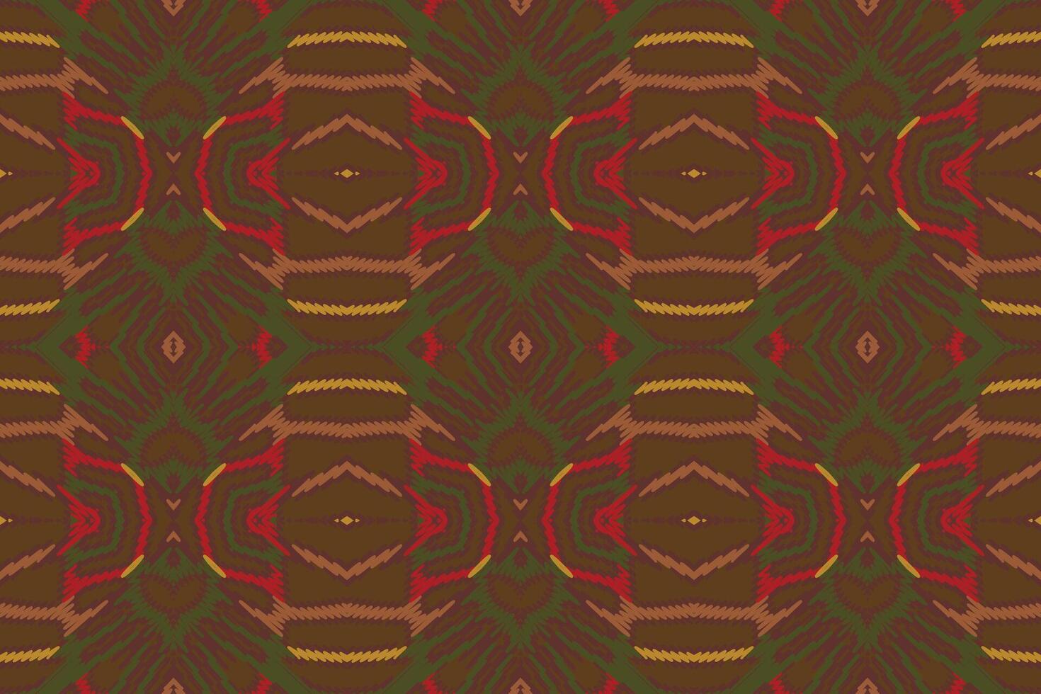 Dhoti Pattern Seamless Mughal architecture Motif embroidery, Ikat embroidery Design for Print pattern vintage flower folk navajo patchwork pattern vector