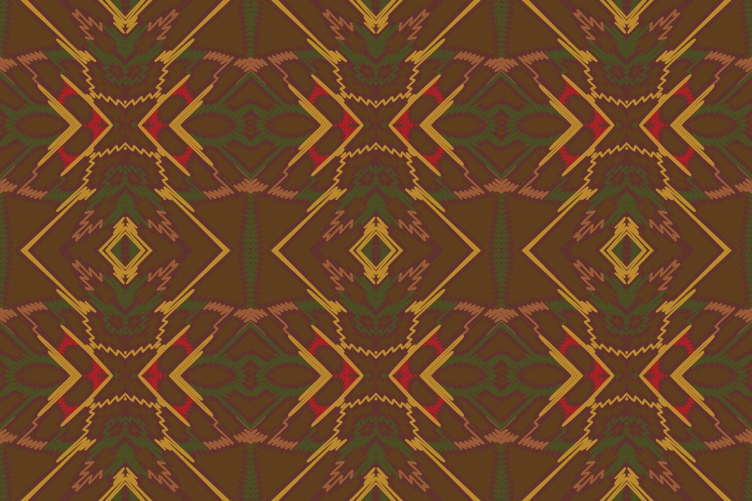 Dhoti Pattern Seamless Mughal architecture Motif embroidery, Ikat embroidery Design for Print scandinavian pattern saree ethnic nativity gypsy pattern vector