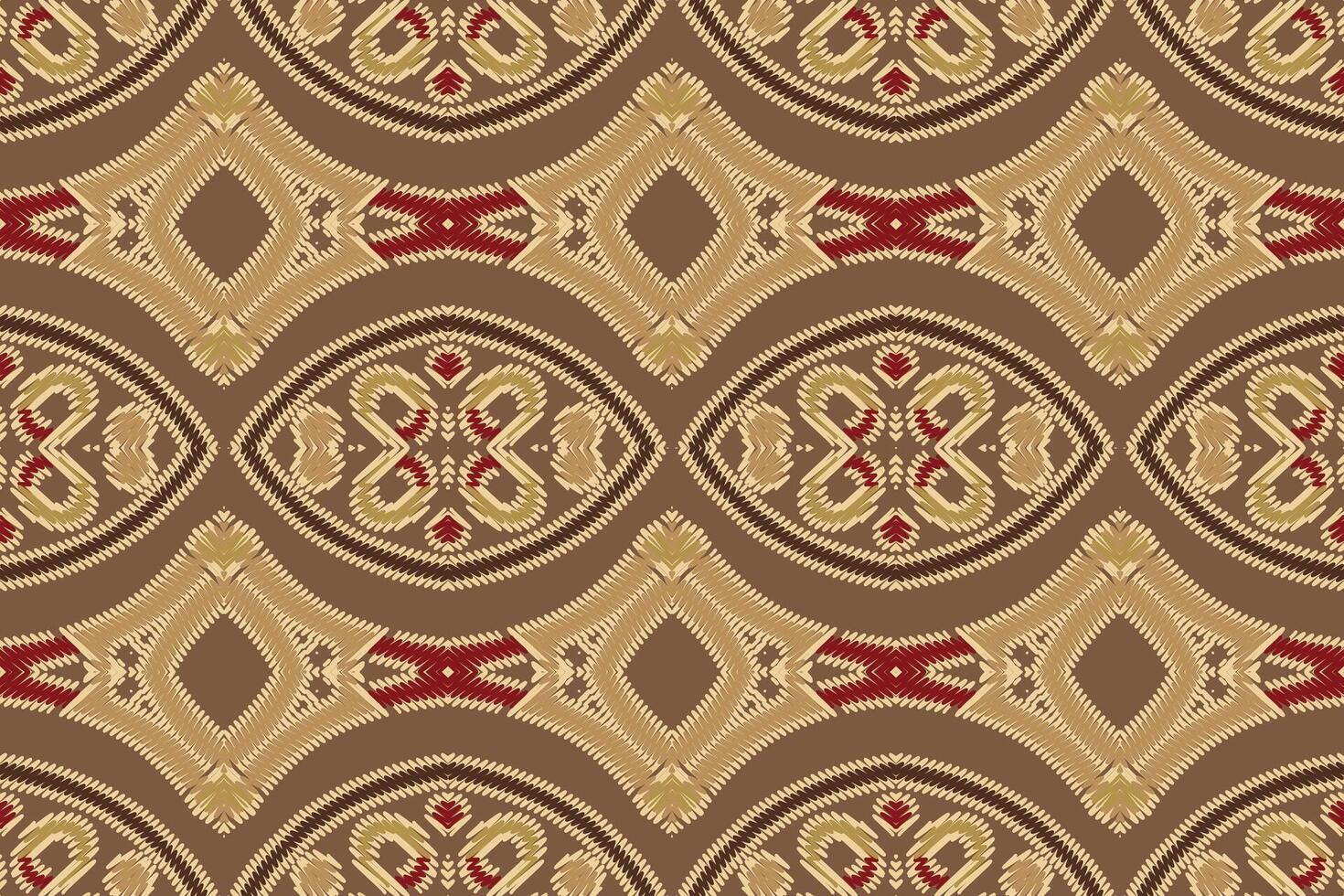 Dhoti Pattern Seamless Scandinavian pattern Motif embroidery, Ikat embroidery Design for Print endless arabesque cloth dupatta shawl bandana print silk kurta men vector
