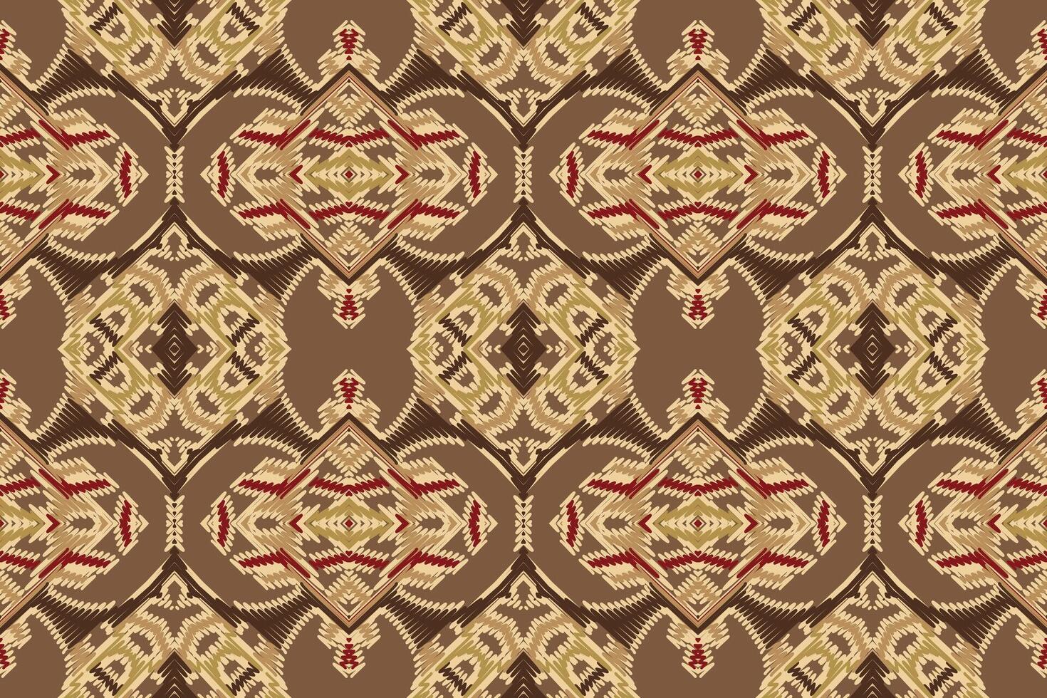 Dhoti Pattern Seamless Scandinavian pattern Motif embroidery, Ikat embroidery Design for Print indonesian batik motif embroidery native american kurta mughal design vector
