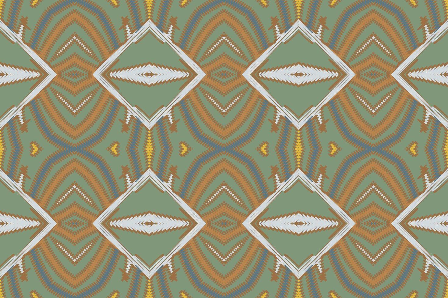 Dhoti Pattern Seamless Mughal architecture Motif embroidery, Ikat embroidery Design for Print egyptian pattern tibetan mandala bandanna vector