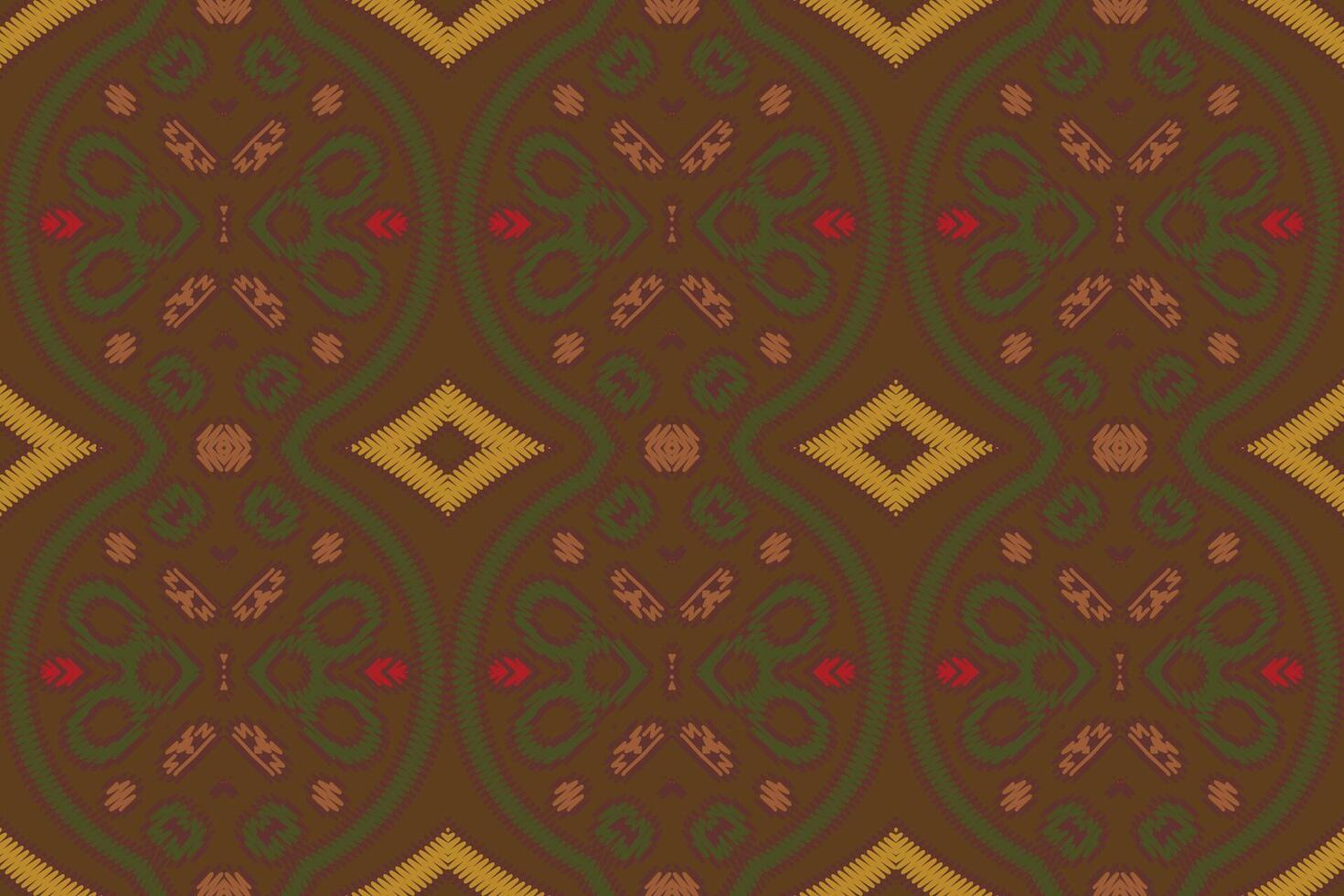 Dhoti Pattern Seamless Mughal architecture Motif embroidery, Ikat embroidery Design for Print lace pattern seamless pattern vintage shibori jacquard seamless vector