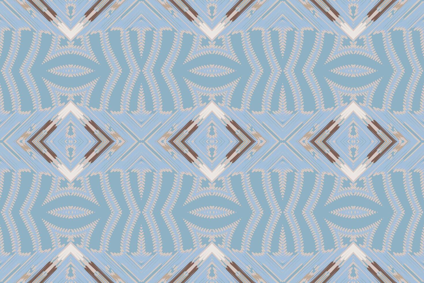 Dhoti Pattern Seamless Scandinavian pattern Motif embroidery, Ikat embroidery Design for Print figure tribal ink on cloth patola sari vector