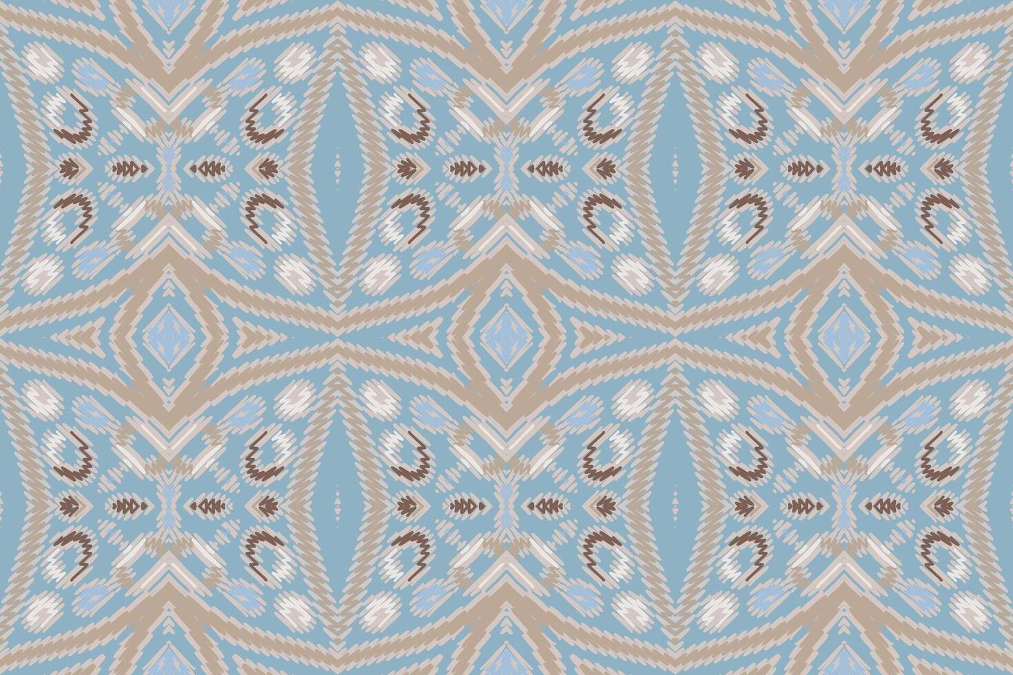Dhoti Pattern Seamless Scandinavian pattern Motif embroidery, Ikat embroidery Design for Print egyptian pattern tibetan mandala bandanna vector