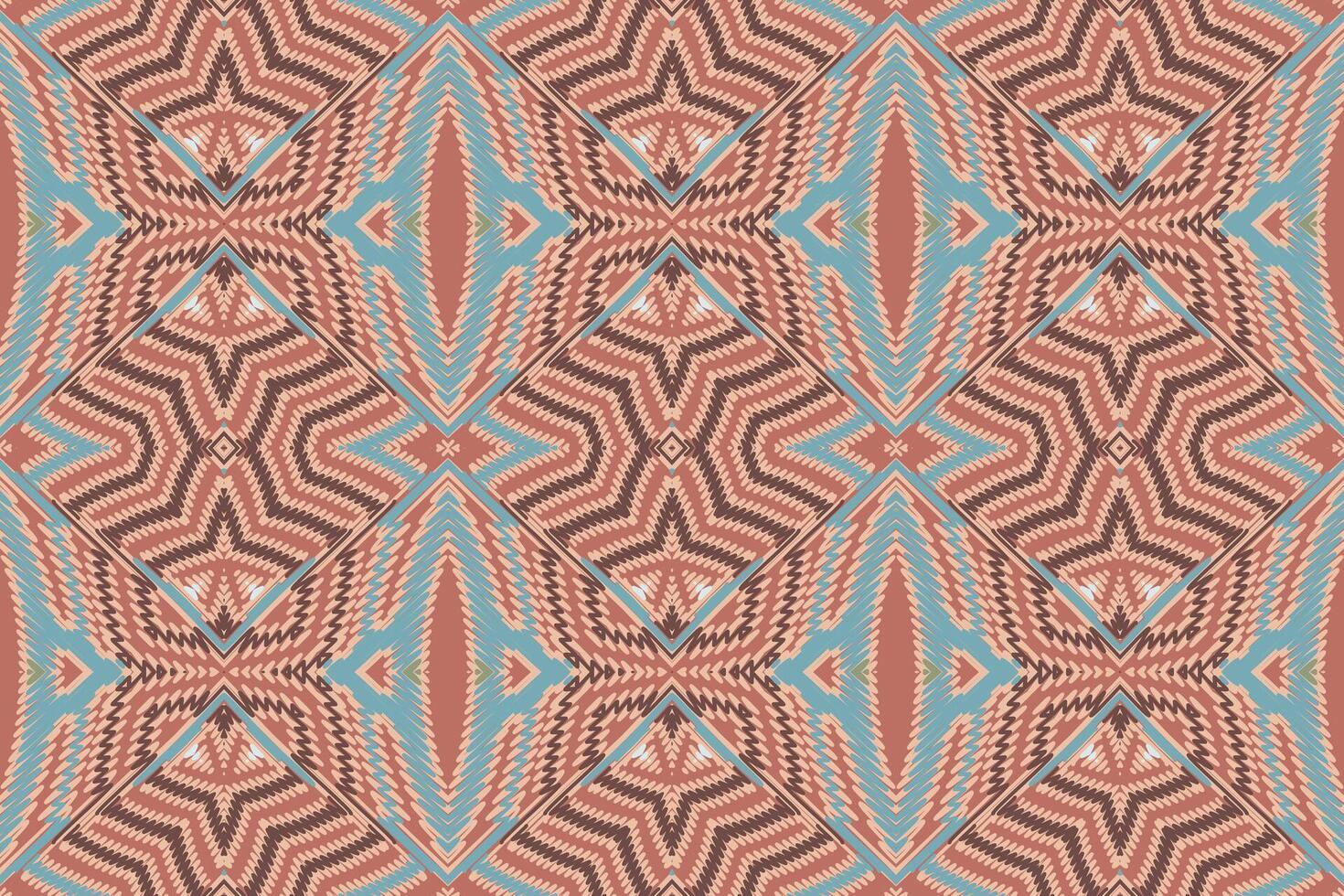 Dhoti Pants Pattern Seamless Bandana print silk Motif embroidery, Ikat embroidery Design for Print border embroidery ancient egypt vector