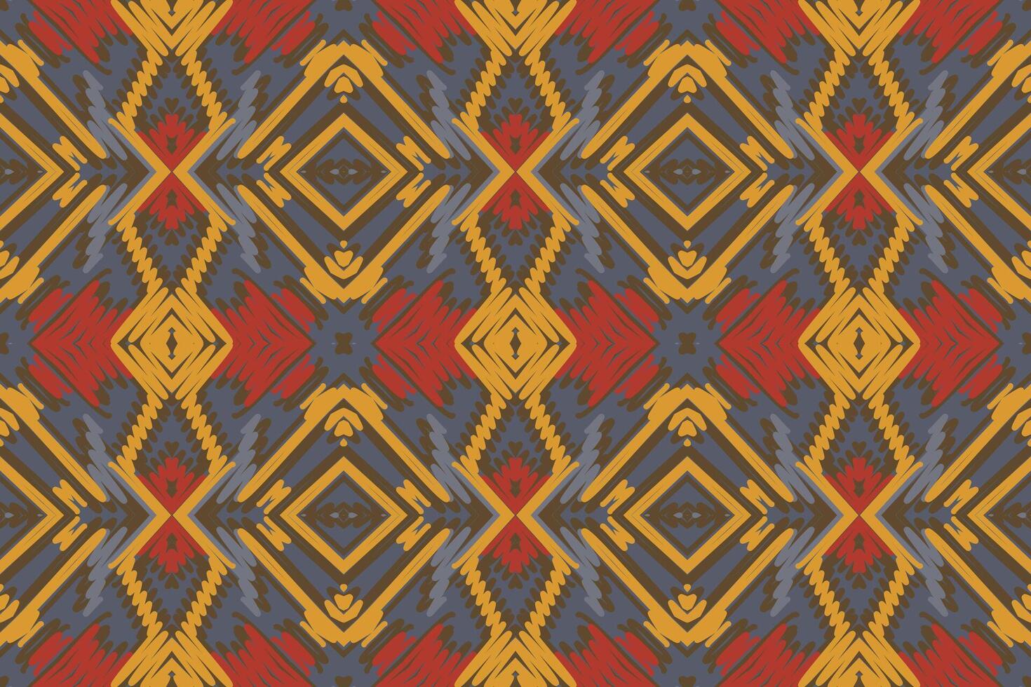 Dhoti Pants Pattern Seamless Scandinavian pattern Motif embroidery, Ikat embroidery Design for Print pattern vintage flower folk navajo patchwork pattern vector