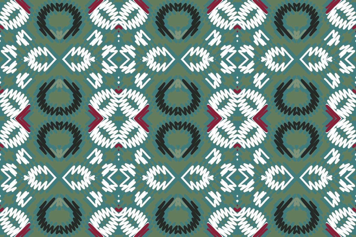Dhoti Pants Pattern Seamless Scandinavian pattern Motif embroidery, Ikat embroidery Design for Print tapestry floral kimono repeat pattern lacing spanish motif vector