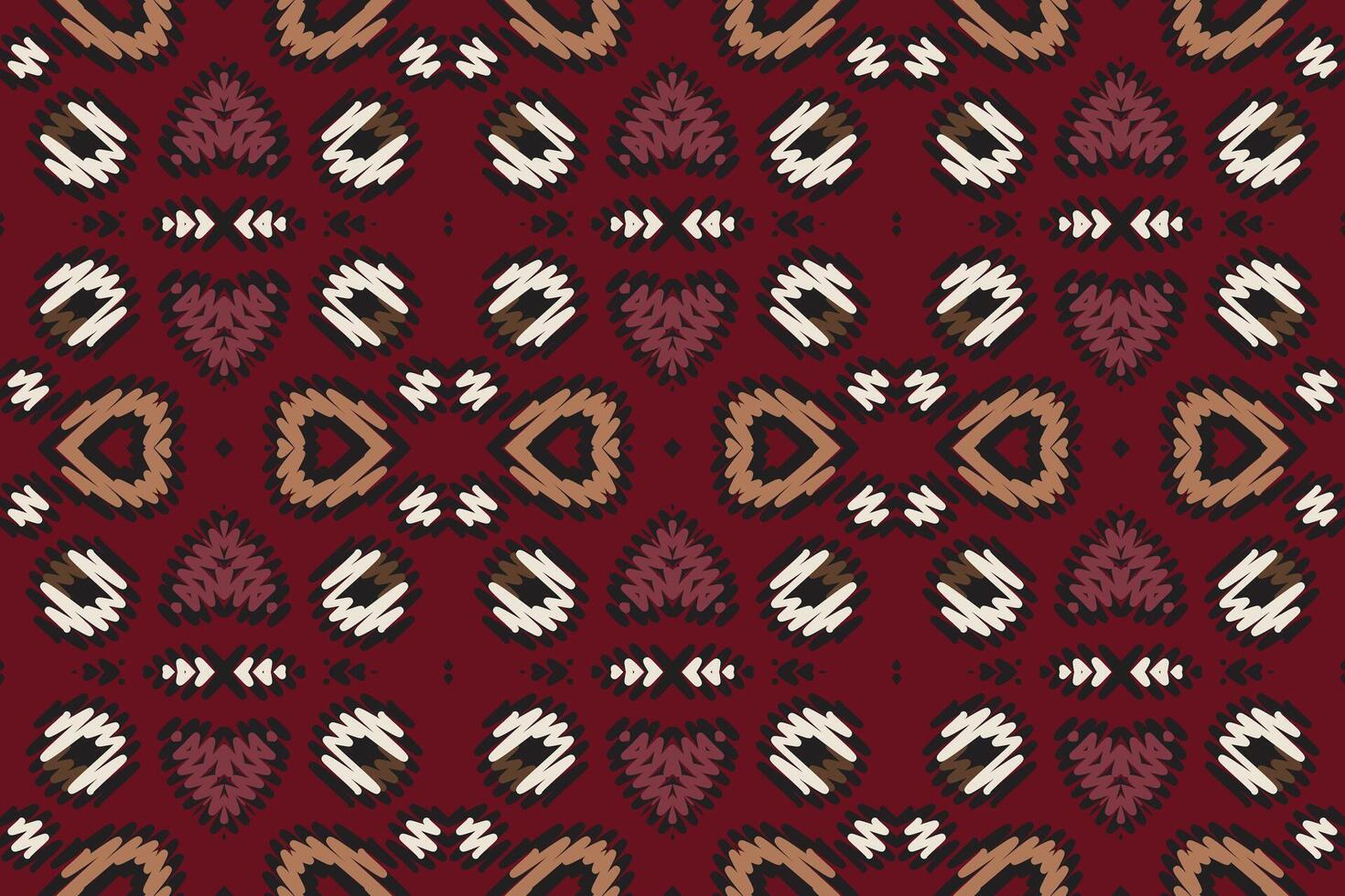 Plazo pattern Seamless Native American, Motif embroidery, Ikat embroidery Design for Print indonesian batik motif embroidery native american kurta mughal design vector