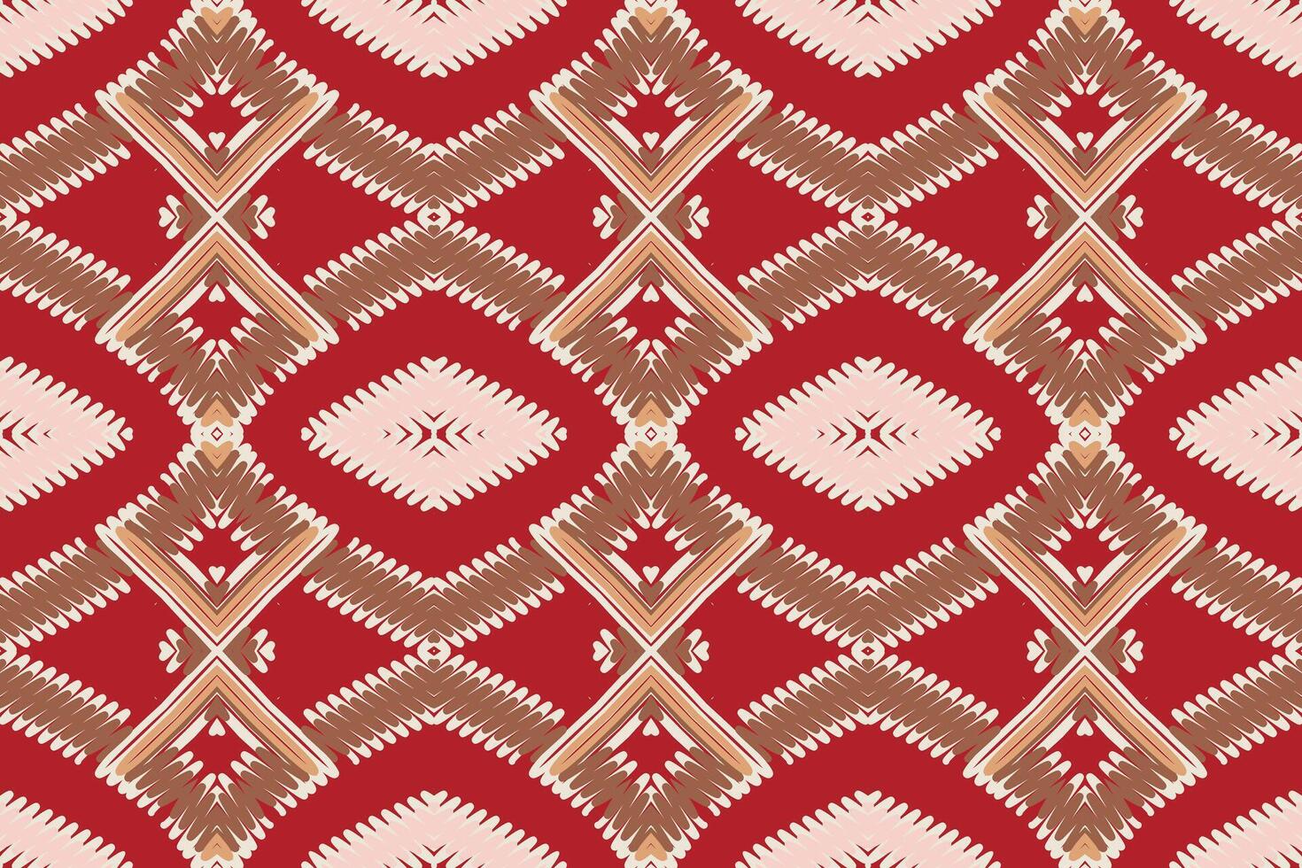 Plazo pattern Seamless Native American, Motif embroidery, Ikat embroidery Design for Print tie dyeing pillowcase sambal puri kurti mughal architecture vector