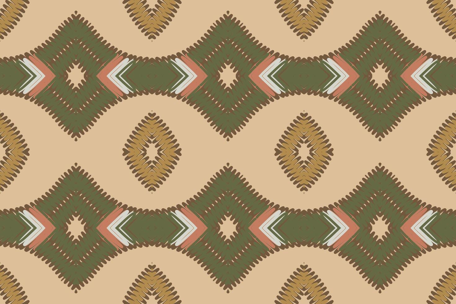 Plazo pattern Seamless Mughal architecture Motif embroidery, Ikat embroidery Design for Print scandinavian pattern saree ethnic nativity gypsy pattern vector