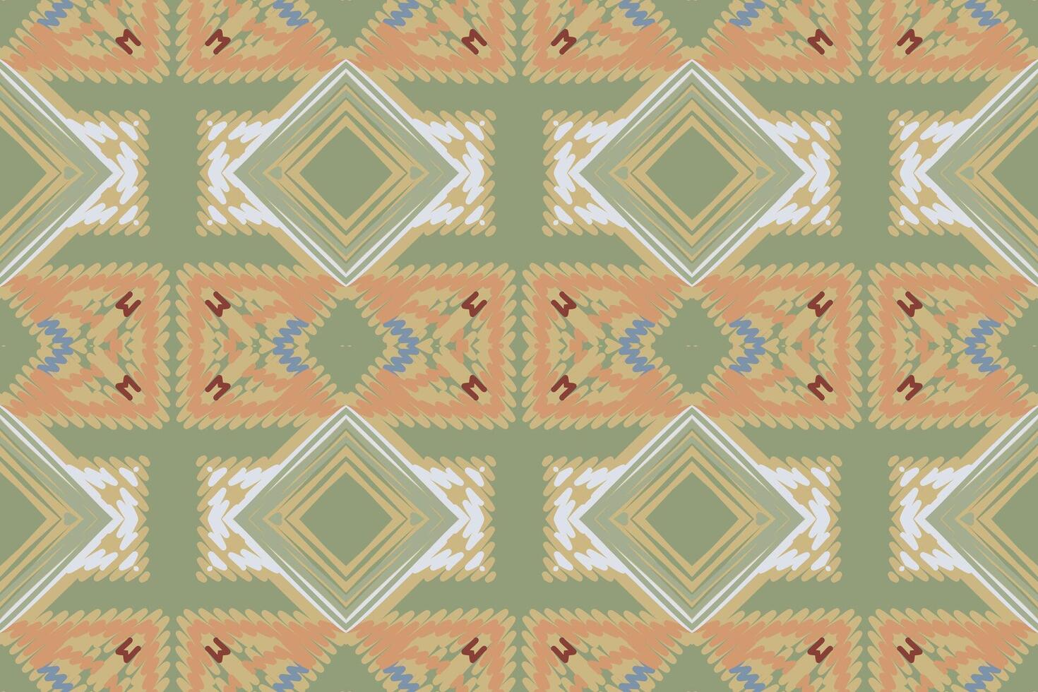 Banarasi Pattern Seamless Bandana print silk Motif embroidery, Ikat embroidery Design for Print endless arabesque cloth dupatta shawl bandana print silk kurta men vector