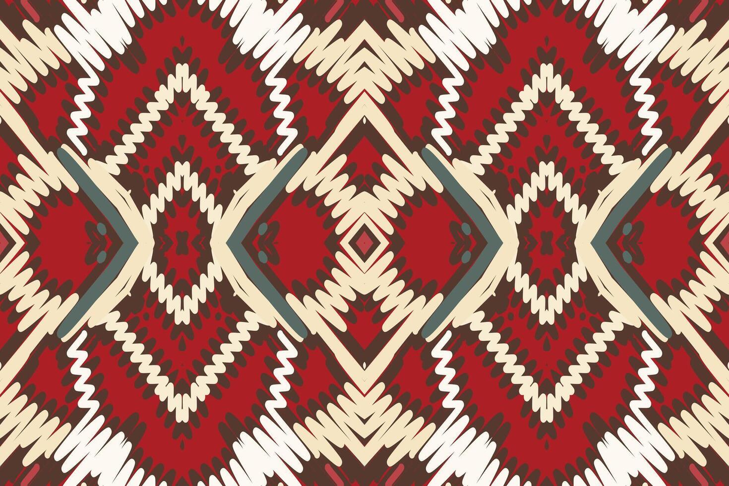 Kurti Pattern Seamless Mughal architecture Motif embroidery, Ikat embroidery Design for Print indigenous art aboriginal art pattern floral kurti mughal border vector