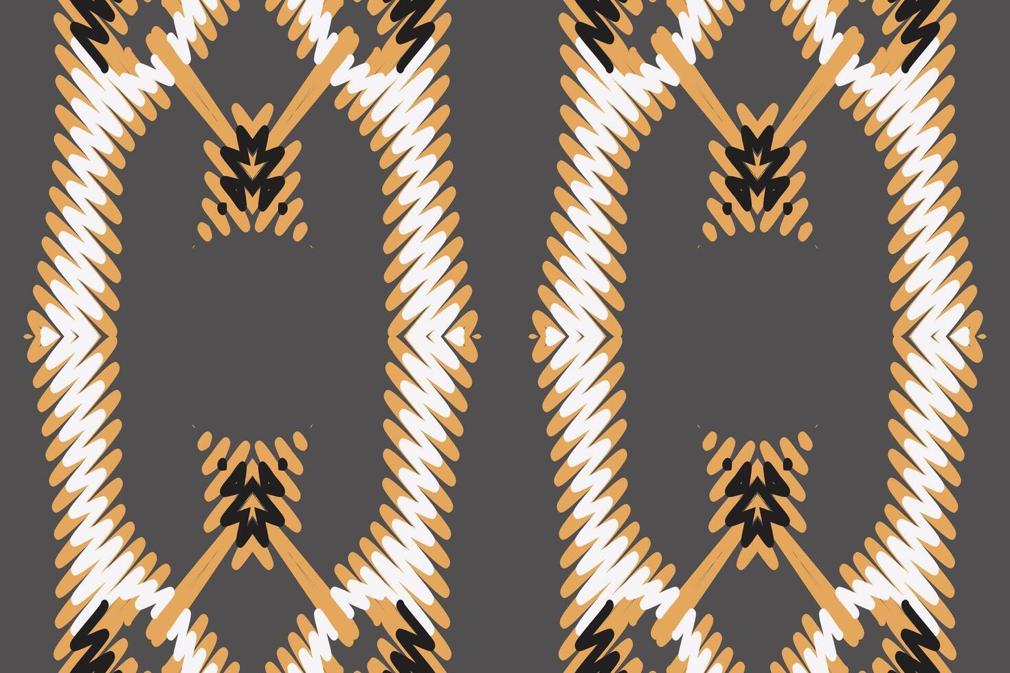 Kurti Pattern Seamless Scandinavian pattern Motif embroidery, Ikat embroidery Design for Print tapestry floral kimono repeat pattern lacing spanish motif vector