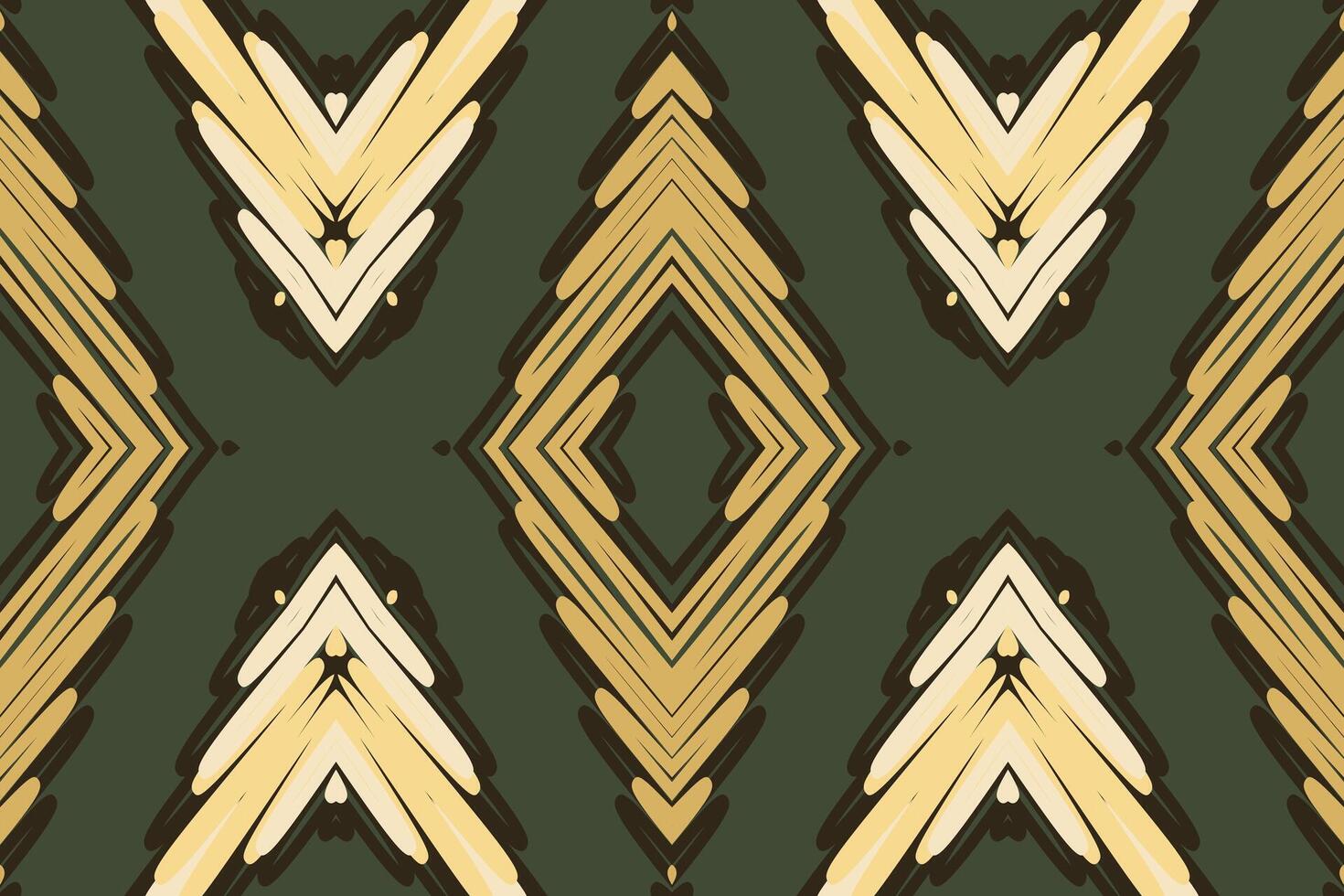 Kurti Pattern Seamless Scandinavian pattern Motif embroidery, Ikat embroidery Design for Print pattern vintage flower folk navajo patchwork pattern vector