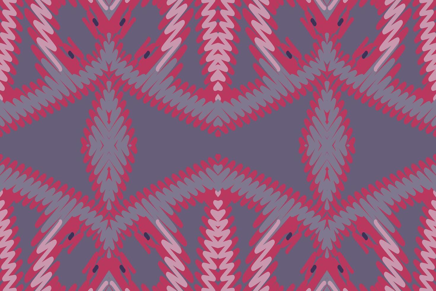 Kurti Pattern Seamless Mughal architecture Motif embroidery, Ikat embroidery Design for Print kurta pattern mughal motifs tapestry pattern floral repeat vector