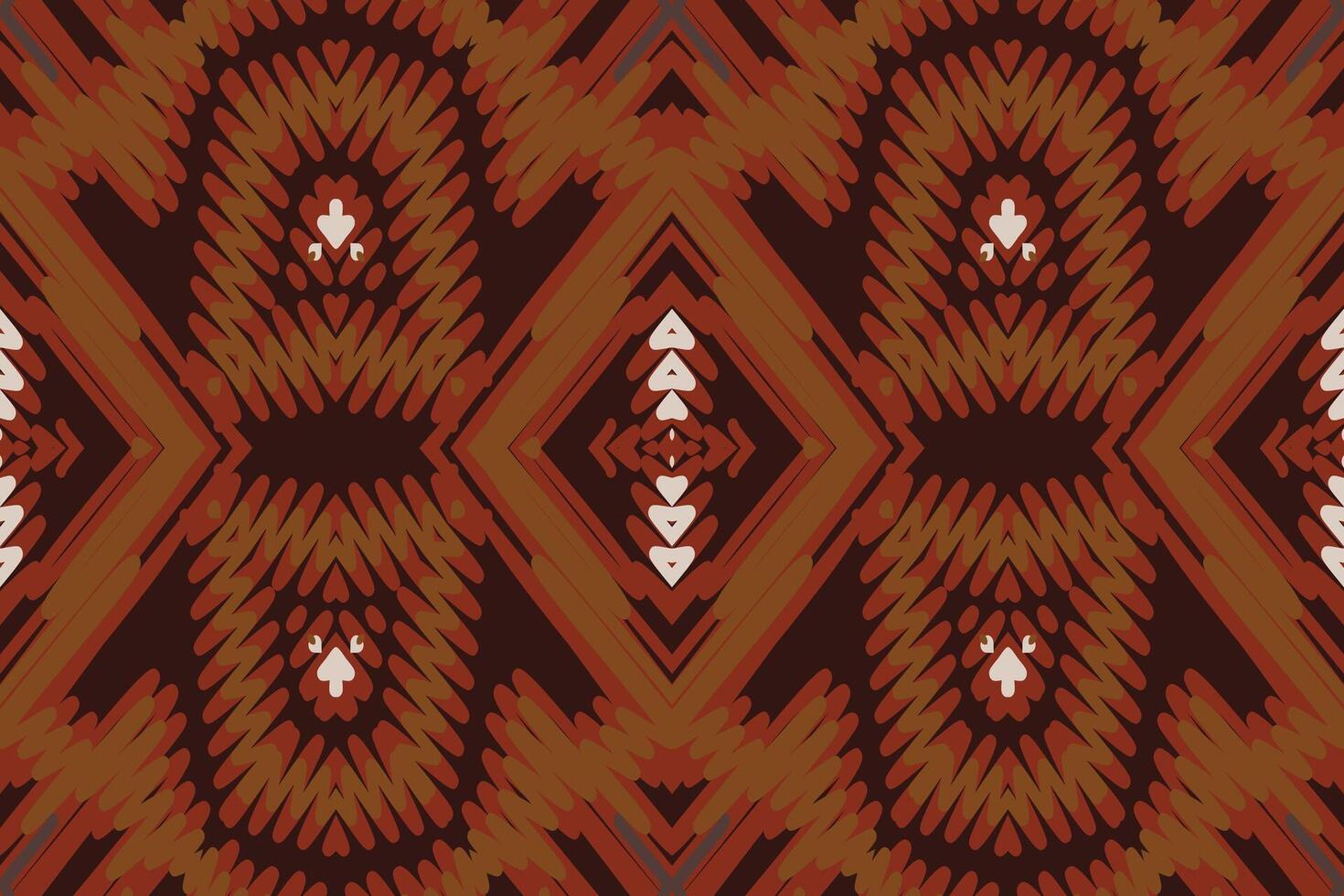 Ghagra Pattern Seamless Native American, Motif embroidery, Ikat embroidery Design for Print indonesian batik motif embroidery native american kurta mughal design vector