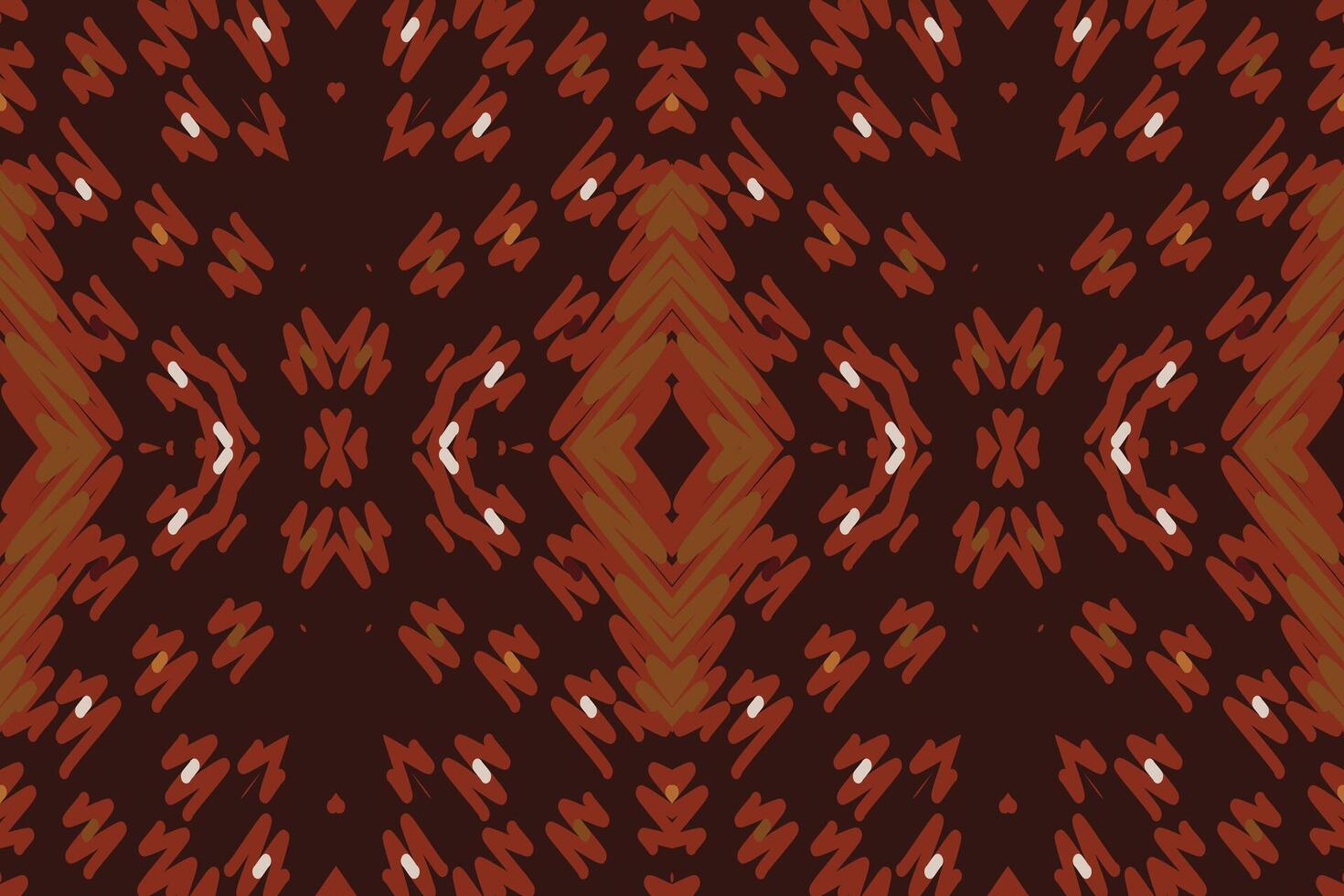 Ghagra Pattern Seamless Native American, Motif embroidery, Ikat embroidery Design for Print Texture fabric saree sari carpet. kurta patola saree vector