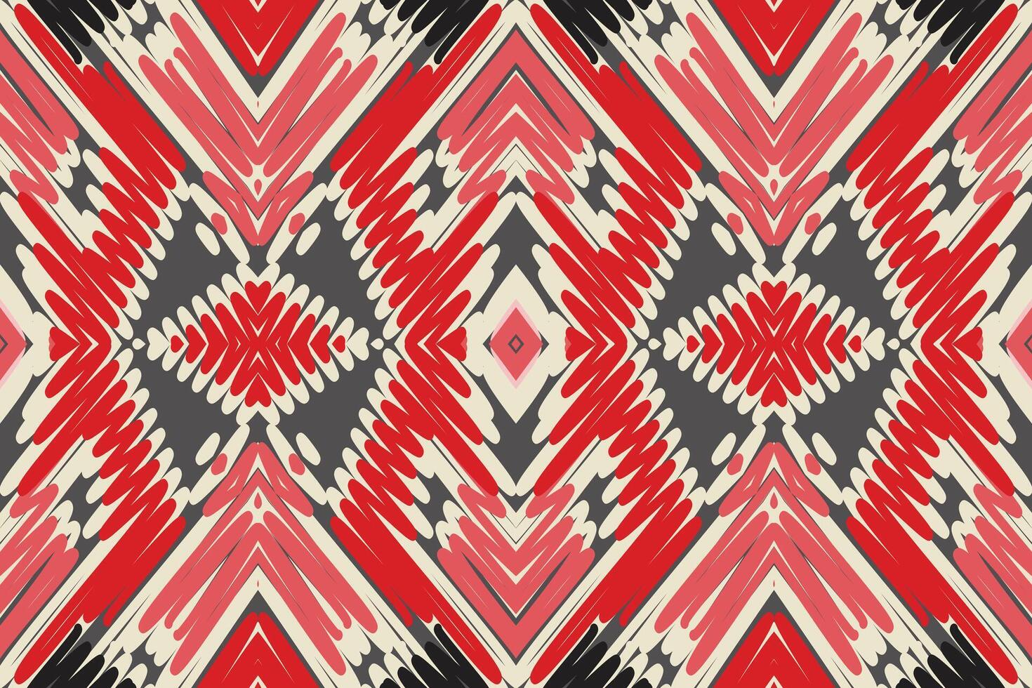 Ghagra Pattern Seamless Scandinavian pattern Motif embroidery, Ikat embroidery Design for Print scarf hijab pattern kerchief ikat Silk kurti model mughal patterns vector