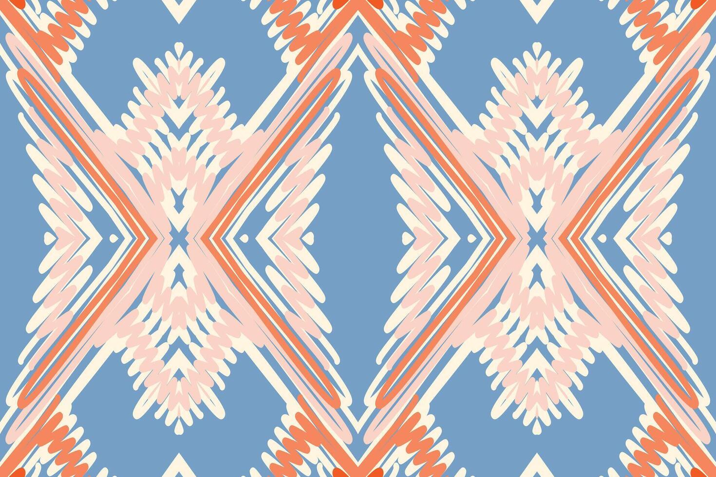 Ghagra Pattern Seamless Mughal architecture Motif embroidery, Ikat embroidery Design for Print indigenous art aboriginal art pattern floral kurti mughal border vector