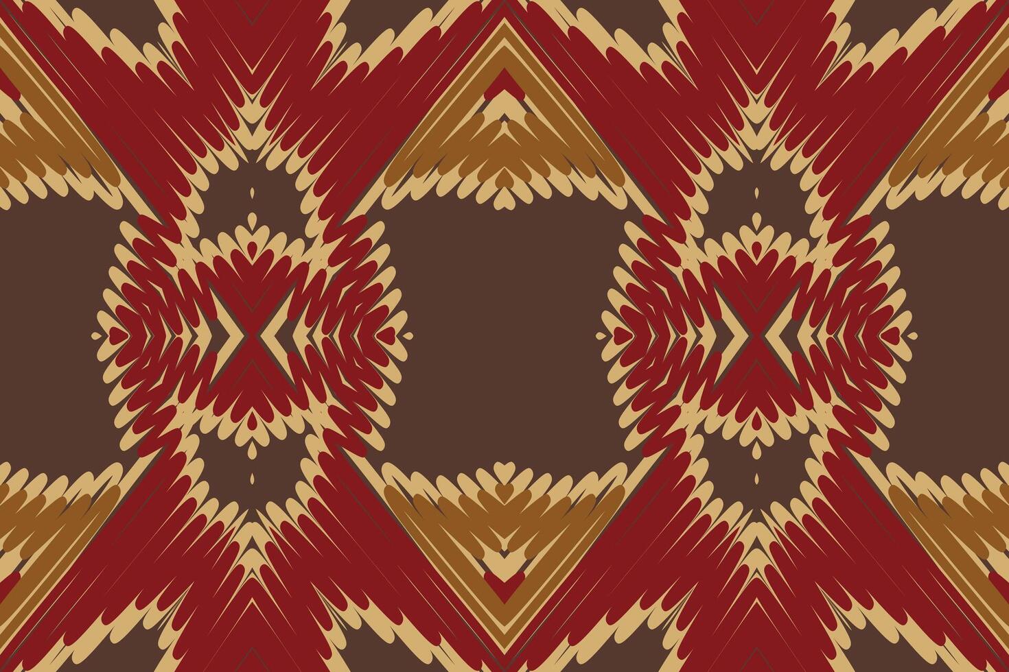 Ghagra Pattern Seamless Mughal architecture Motif embroidery, Ikat embroidery Design for Print kurta pattern mughal motifs tapestry pattern floral repeat vector