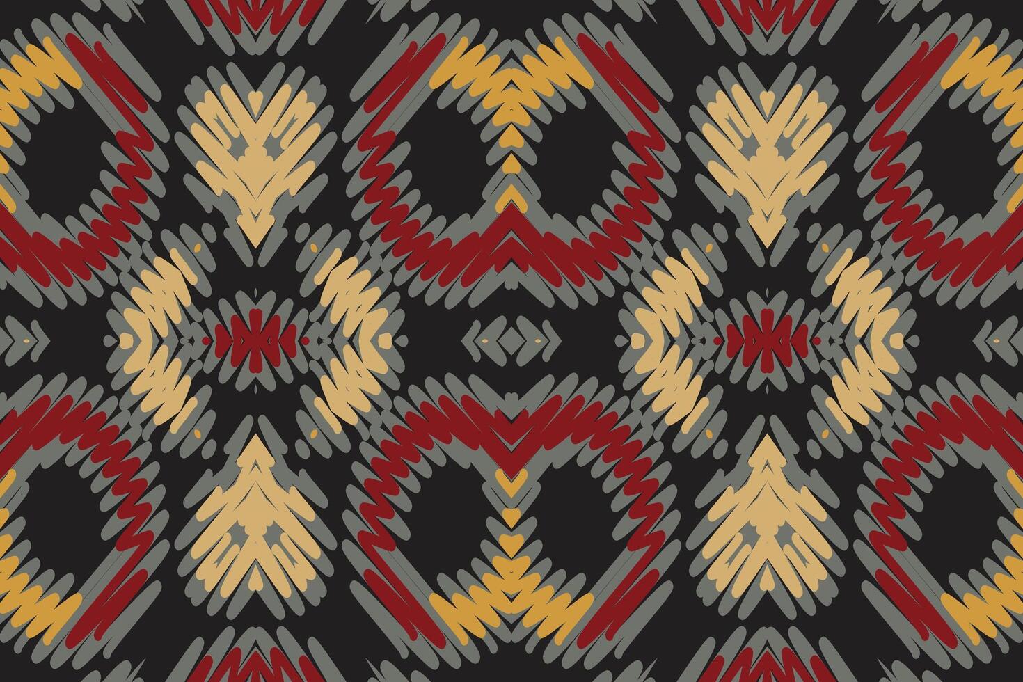 Ghagra Pattern Seamless Scandinavian pattern Motif embroidery, Ikat embroidery Design for Print tapestry floral kimono repeat pattern lacing spanish motif vector